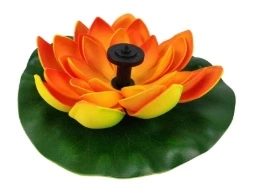 Fontána do záhrady - Čerpadlo solárne fontána záhrady lotos flower!