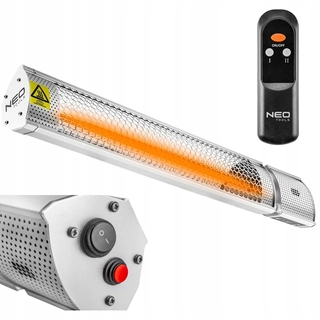 Sálavý ohrievač - Infračervený žiarič 2000W NEO 90-030 + Pilot
