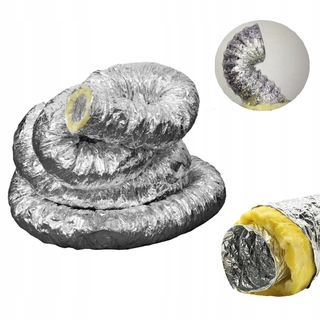 Potrubie, rozvody ku krbu - Izolovaný kábel Termoflex 125mm / 10megabajt 250 * C ATEST