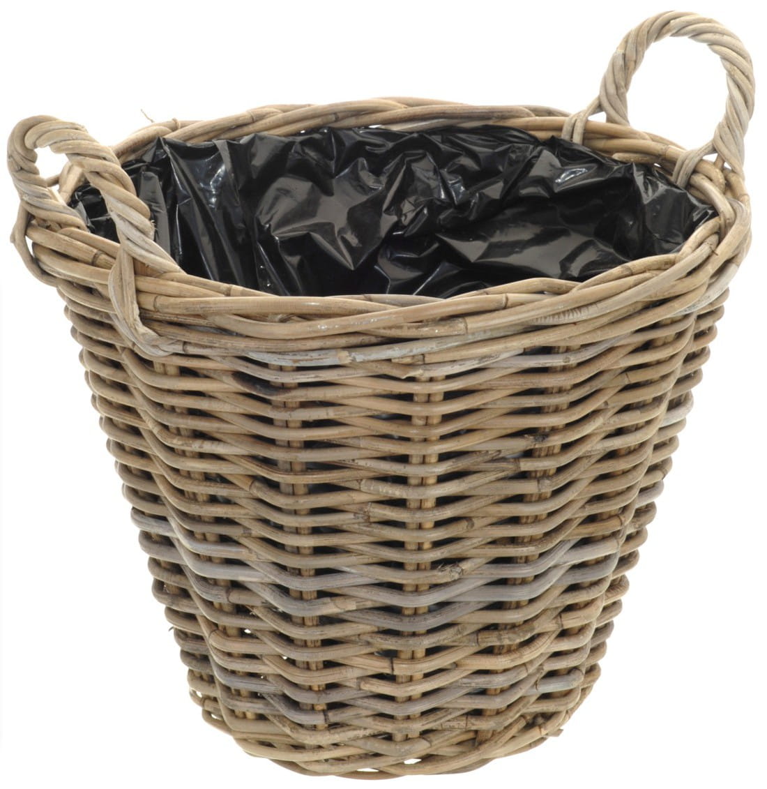 Obal 43 cm, prútie, odtiene hnedej a béžovej