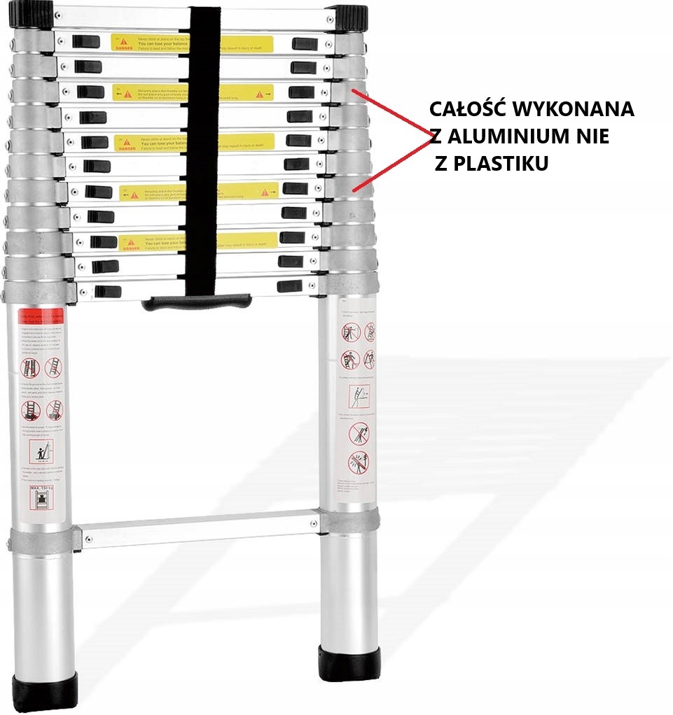 RANKOK rebrík 4,5 m hliníkový 13 až 150 kg