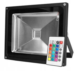 Záhradné halogény - Halogénové RGB 1100 lm 30 W