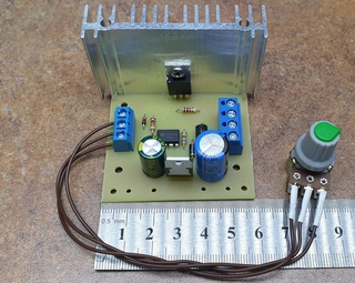 Regulátor otáčok - Regulátor motora 12-24V 120W PWM MIGOMAT Radiátor