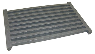 Krbové kachle - Liatinový rošt do vložky do kuchynského sporáka 33 x 21 cm