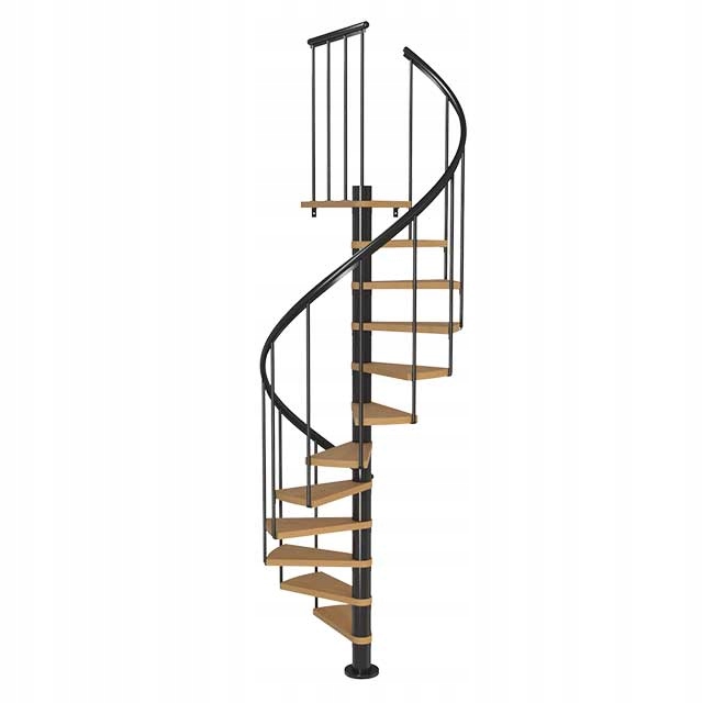 Dolle CALGARY 120 anthracite/buk, schody spiralne