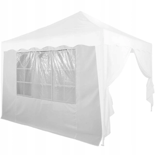 Predajný stan, altánok - PAVILÓNOVÁ STENA 3X3 M S OKNO BIELYM