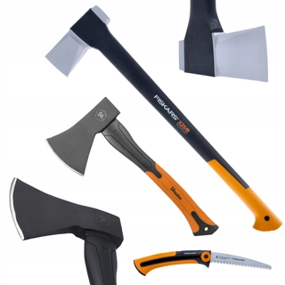 Sekera - Sekera Fiskars 77,4 cm 2,58 kg + sekera Bradas 39 cm 1 kg