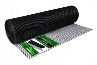 ZÁHRADNÉ OKNO PLASTOVÉ PVC ČIERNE 1,2x50m