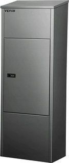 Poštová schránka - Poštové box 38x23x105 cm Vevor Gray