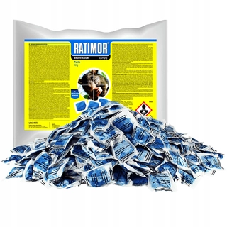 Efektívny a silný jed na Ratimor 1 kg hloda