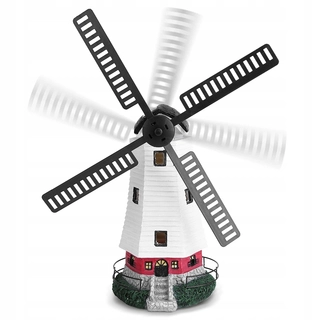 Solárny veterný mlyn Windmill 31cm