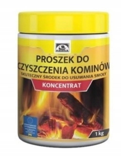 Middle prášok na čistenie komínov