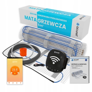 Podlahové kúrenie - WiFi 12A termostat regulátor vykurovania rohož 5m2