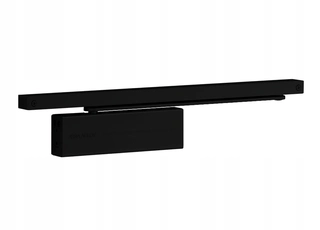 Zatvárač dverí - Assa Abloy DC175 Self -Loader s koľajnicou, čierna