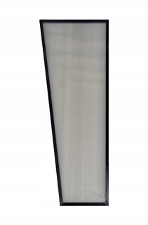 Strieška nad dvere - Arc stena 130x50x30 dym