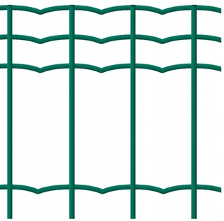 Pletivo, oplotenie - Galvanizovaná zváraná sieť + PVC zelená 25 MB H/1,5 m