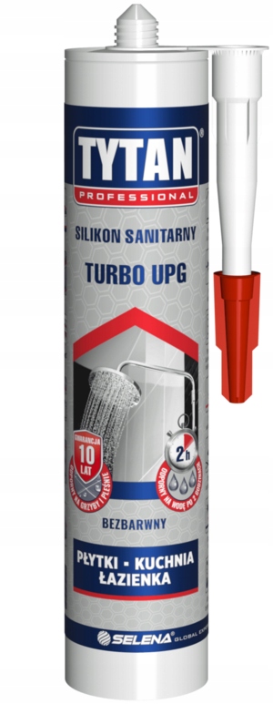 Tytan Professional sanitárny silikón, bezfarebný, 280 ml
