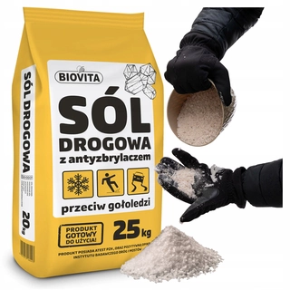 Cestná soľ - Biovita soľ cestná 25 kg