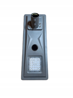 Uličná lampa - Pouličné svietidlo 100 W 8000 lm na batérie, napájanie zo siete