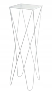 Perangola - Stojan na kvety Pergola 95 cm, moderný, biely