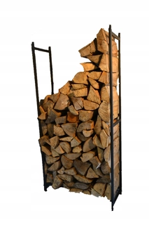 Stojan na drevo - Stojan na drevo, kov kôš SZ: 100cm