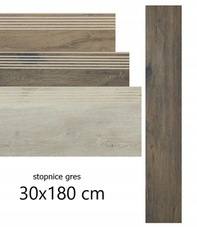 Stoneware stupne drevo 30x180 cm nový
