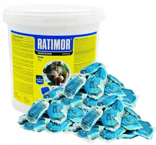 Trutka Paste Ratimor Brodifacum myši potkany 3 kg