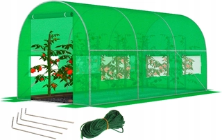 Fóliovník - FÓLIOVÝ TUNEL 6m2 ZÁHRADNÝ SKLENÍK 3x2m UV-4