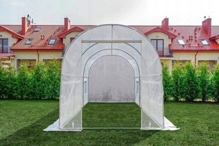 Fóliovník - FÓLIA TUNELOVÁ ZÁHRADA SKLENÍK 2x4,5 m BIELA 9m2