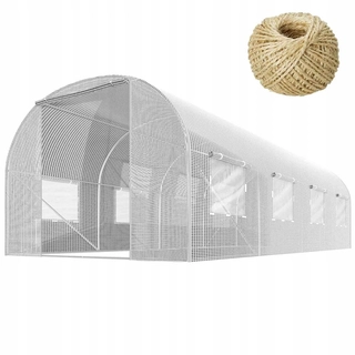Fóliovník - ZÁHRADNÝ TUNEL 2X4,5M (9M2) BIELY VÝNOS