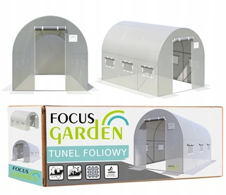 Fóliovník - ZÁHRADNÝ TUNEL Fólia skleníková fólia 2x4 8m