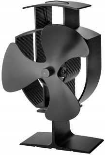 Termoelektrický ventilátor s krbom