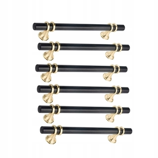 Kľučka dverí - Skrinky rukoväte 6 paket 96 mm mate dier centrá
