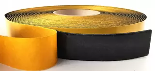 Tesnenie dverí - Tesnenie EPDM Greek 2 mm čierna 40 mm/10 m