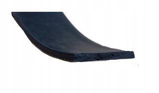Tesnenie dverí - EPDM 70x6 Porézny gumový tesnenie