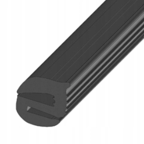 Tesnenie dverí - EPDM Black 17,5x4.5x2x9.5 tesnenie okraja