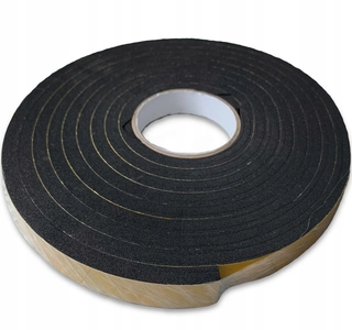 Tesnenie dverí - Self -adhézne tesnenie 1200 EPDM 10X20 Valler 5m