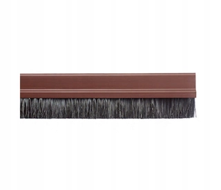 Tesnenie dverí - Kefové tesnenie 925mm SAMOLEPIACI bronz