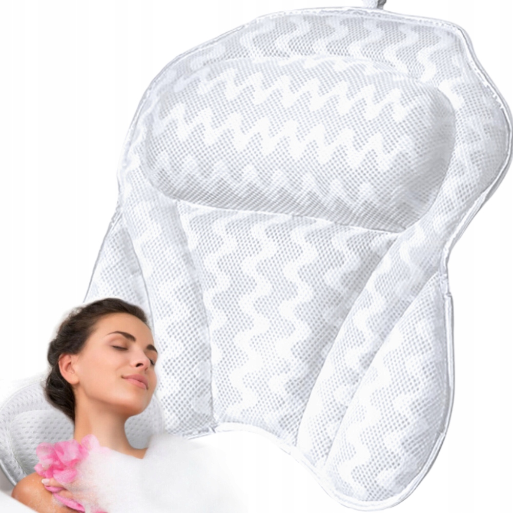VANKÚŠ NA RELAXACIU PRÍSAVKA DO VANE VODEODOLNÁ OPIERKA HLAVY