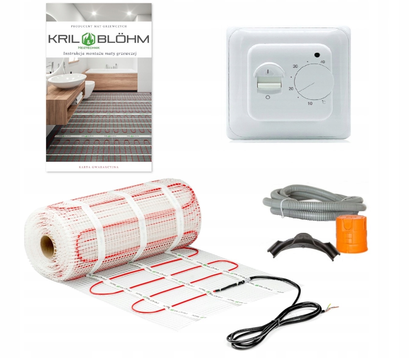 SADA VYKUROVACIEHO ROHOŽE 150W/M2 2,5M2/PP05