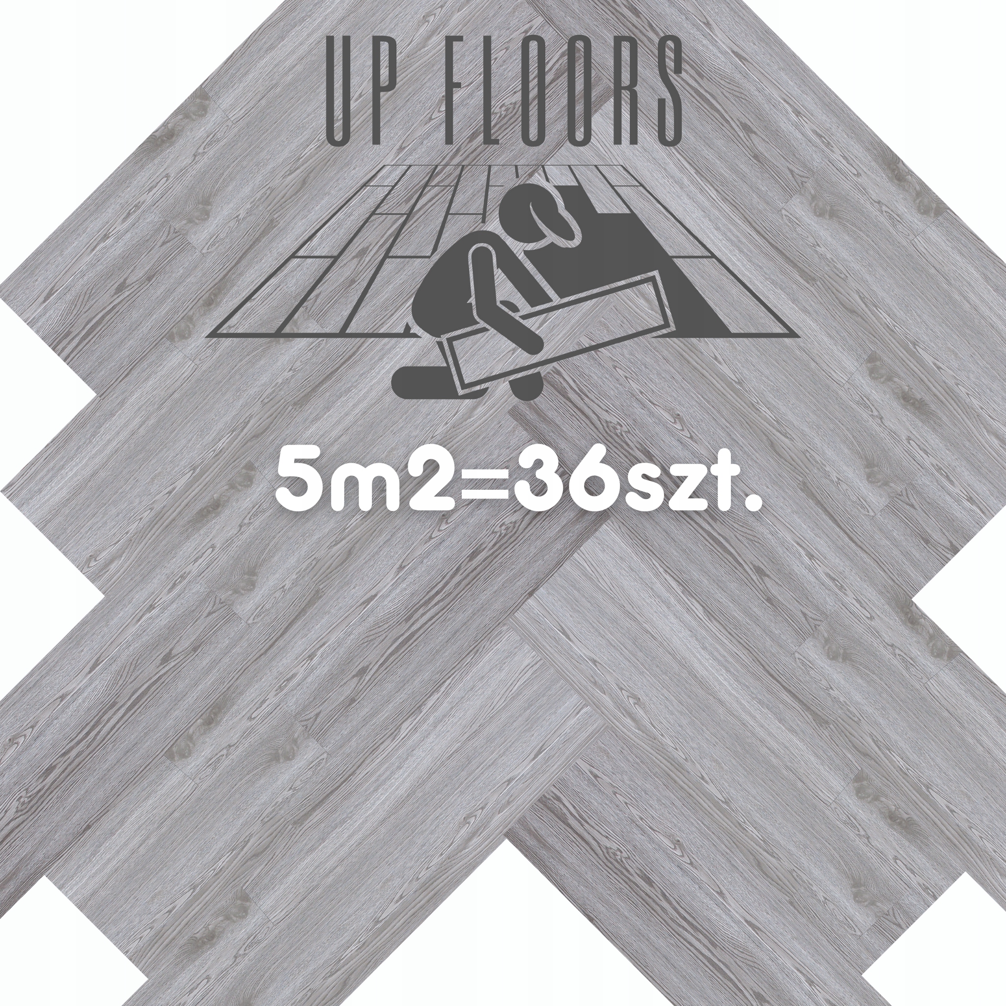 Podlahové panely Wood Grey SVT-003 2 mm