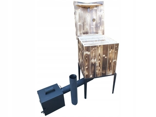 Udiareň - Záhradný Smokehouse drevený ležiaci set