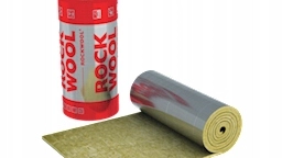 Potrubie, rozvody ku krbu - Wat, vlna Rockwool hliníková lamela podložka 100 mm / 2,5 m2