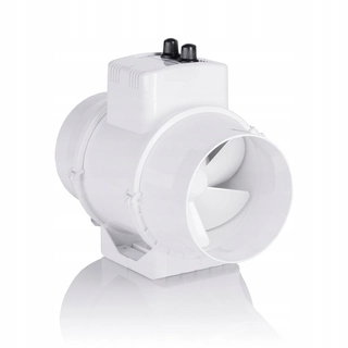 Ventilátor - Ventilátor Vetracie otvory 100 mm 187m3 reg sila a teplota