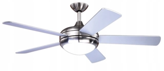Ventilátor - Stropný ventilátor URSA strieborné s diaľkovým ovládaním salónu