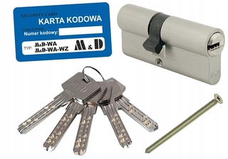 Zámok na dvere - Zamknite vložte 45/45 s certifikátom M&D
