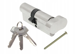 Zámok na dvere - Vložka 40 g/40 s gombom M&D A2