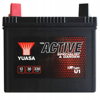 Batéria na kosačku - Yuasa Garden U1 53030 12V 30AH 330A L+ MANIER