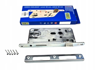 Zámok na dvere - Pôžička zapustená do HOBES 90/50 Dvere Insert 24026