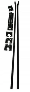 Závesy, pánty - 215 cm garážový svah